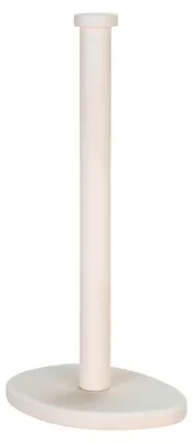 Produktbild von SCHÖNER WOHNEN-Kollektion Küchenrollenhalter Mod. ORRY freistehend aus Polyresin creme für stilvolle Küchenordnung mit rutschfester Bodenplatte Maße 15,5 x 31,5 x 11,5 cm