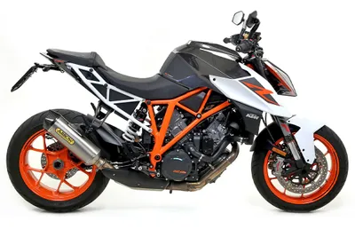 Image de ARROW Échappement RACE TECH pour KTM 1290 Superduke R 2014- et Super Duke GT 2017-21 en titane
