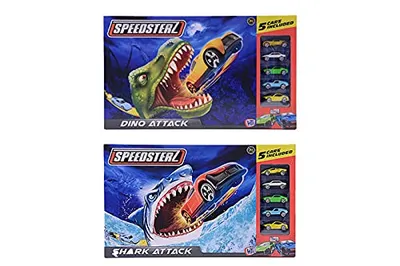 Produktbild von Rennstrecke Auto Spielzeug Hai Dinosaurier Rennstrecke Playset