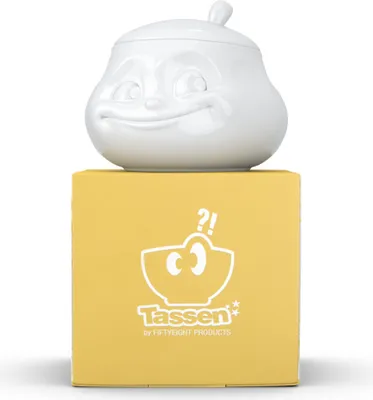 Produktbild von Fiftyeight Products Zuckerdose - süß weiß