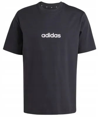 Produktbild von Adidas - "Essentials Linear" T-Shirt für Herren PP4524 (XL) (Schwarz)