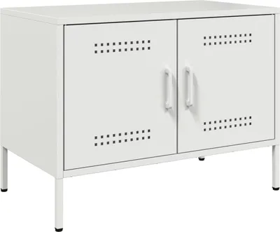 Obrázek produktu pro vidaXL TV skříňka bílá 68x39x50,5 cm ocelová