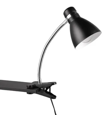 Image de Lampe de bureau classique noire E27 Harvey RL à pince