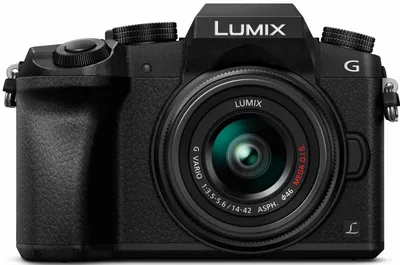 Produktbild von Panasonic Lumix DMC-G70 + G VARIO 12-60, 16 MP, 4592 x 3448 Pixel, Live MOS, 4,8x, Full HD, Schwarz