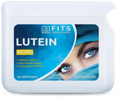 Image de Lutéine 40 mg, 60 gélules