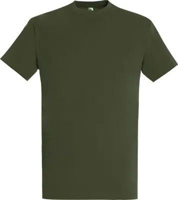 Image de T-shirt SOLS Imperial pour homme, manches courtes PC290 (XL) (Army)