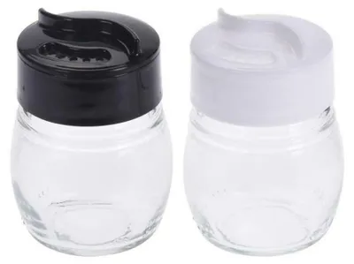 Produktbild von Salz- und Pfefferstreuer - Set - 5 x 7 cm - Glas - Streuer