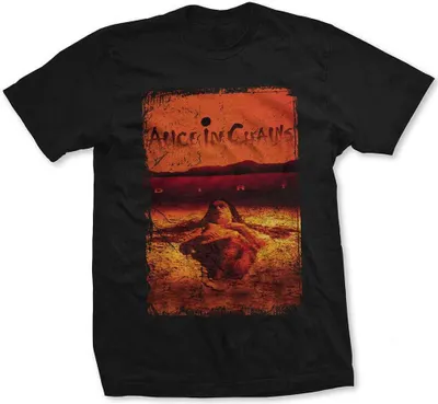 Image de Alice In Chains Dirt Album Cover Black M T-shirt