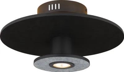 Produktbild von Globo Lighting Deckenleuchte Metall schwarz matt, LED
