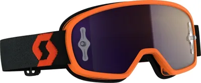 Produktbild von Scott Buzz Pro Chrome Kinder Motocross Brille, orange/schwarz, Einheitsgröße