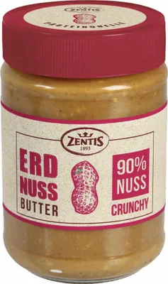 Produktbild von Zentis Erdnussbutter Crunchy 350g