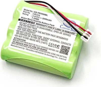 Produktbild von vhbw Akku Ersatz für Tyro HR3AA für Fernbedienung Remote Control (2000 mAh, 3,6 V, NiMH)