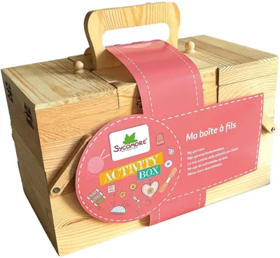 Produktbild von Sycomore Kreativ Bastelset Activity Box für Kinder ab 7 Jahren