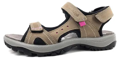Image de Imac - Sandales de sport pour femmes, couleur marron, style décontracté