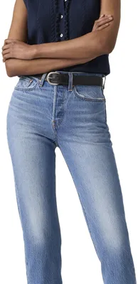 Productafbeelding van Levi's Wedgie Straight broek met wijde pijpen