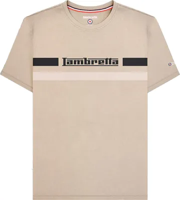 Produktbild von Lambretta - T-Shirt für Herren LB336 (S) (Nussbraun)