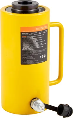 Zdjęcie produktu dla SucceBuy 30-tonowy 4-calowy podnośnik hydrauliczny z wydrążonym cylindrem 66000 LBS skok Przemysłowe trwałe narzędzie do gięcia karoserii samochodowych