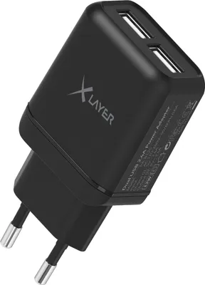 Image de Chargeur Xlayer XLayer Dual USB 5 V/2,4 A