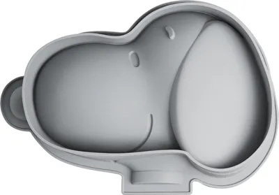 Produktbild von Backform Peanuts Snoopy grau Silikon