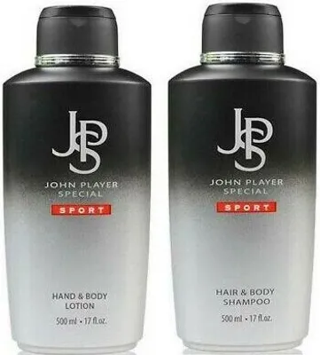 Produktbild von John Player Special Sport Hair & Body Shampoo 500 ml + Hand & Body Lotion 500 ml