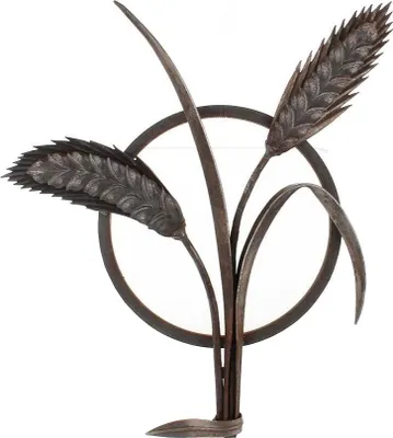 Immagine prodotto di LogistSystem - Ferro battuto Ornamento in ferro battuto 250x525mm - ad es. come elemento per inferriate - ringhiere - recinzioni - cancelli - rosoni - grate 13.251