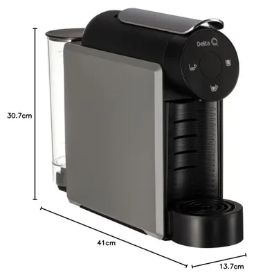 Produktbild von Delta Mini Qool Kapselkaffeemaschine Delta Q Grau