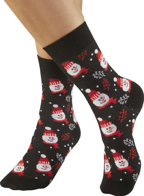 Produktbild von H.I.S. Basicsocken 3 -teilig 3x schwarz gemustert Größe 35/38