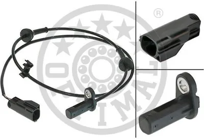 Produktbild von OPTIMAL ABS Sensor Raddrehzahl Vorne Links Vorne Rechts für VOLVO V70 I (875, 876) 06-S177