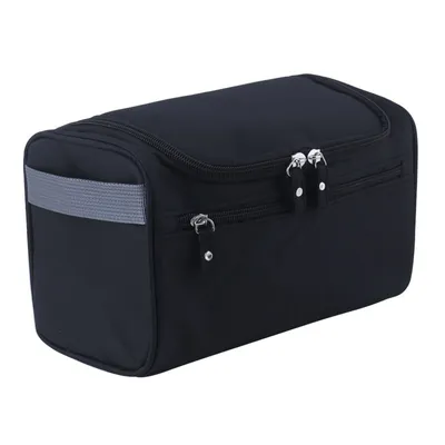 Produktbild von Schwarz Kulturbeutel Kulturtasche zum Aufhängen Herren Waschtasche Kosmetiktasche