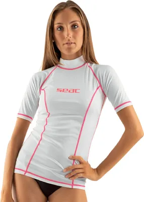 Produktbild von Seacsub T Sun Damen-rashguard Mit Langen Ärmeln Weiß,Blau XL Weiß,Blau XL