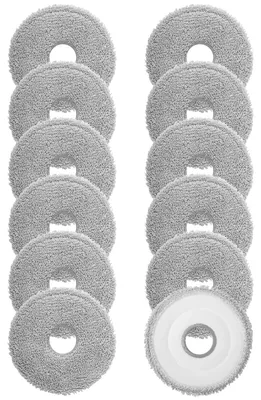12 Mikrofasermoppen für Dreame L40s Pro Ultra X50 X40