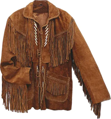 Produktbild von Herren Lederjacke Western Cowboy Biker »CODI« Braun