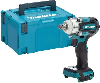 Produktbild von Makita DTW300ZJ Akku-Schlagschrauber, Schlagschrauber, Pistolengriff, 1/2", Schwarz, Blau, Grau, Bürstenlos, Aufhängerhaken
