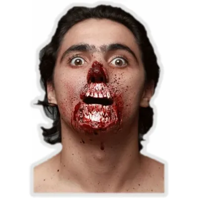 Zdjęcie produktu dla Generique - Fake Mouth Injury Halloween dla dorosłych
