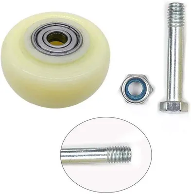 2 Stück Nylonrad 40mm mit Lastrolle