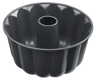 Gugelhupfform 24 cm, 3,6 l, antihaftbeschichtet, schwarz