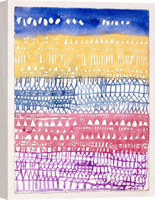 Immagine prodotto di Stampa d'arte su tela Paul Klee, Città vecchia, 1928 - 100x70 cm