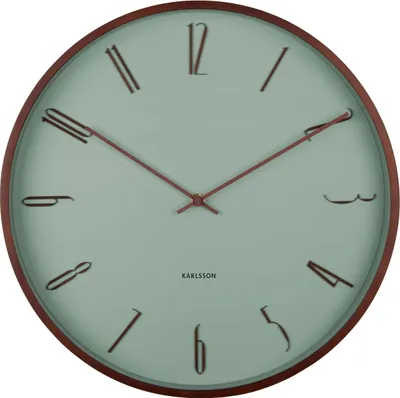 Produktbild von Karlsson - Wanduhr Scandia - Grün - Ø40cm