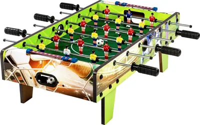 Obrázek produktu pro Mini stolní fotbálek s nožičkami, 70 x 37 x 25 cm, potisk