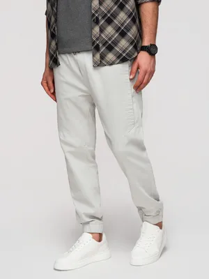 Produktbild von OMBRE Jogger mit elastischem Bund Casual P1521 light grey XXL