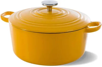 Zdjęcie produktu dla Bk Burgundy 8718311311730 Garnek z pokrywką, żeliwo/odlew aluminiowy, średnica 24 cm, nadaje się do kuchenek indukcyjnych
