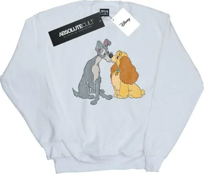 Produktbild von Disney - "Lady And The Tramp" Sweatshirt für Herren BI18279 (XL) (Weiß)