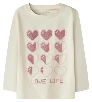 Produktbild von NAME IT Nmflaraine Langarm T-Shirt für Kleinkinder