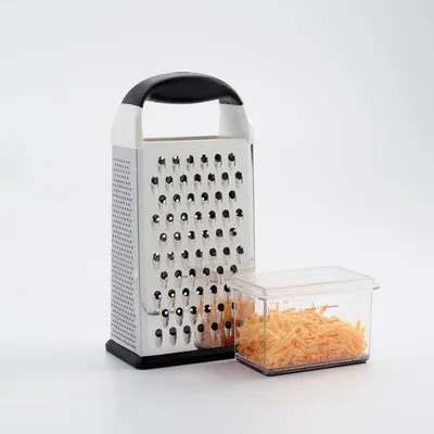 Productafbeelding van Rasp met ergonomische handgreep - geschikt voor groenten en kaas