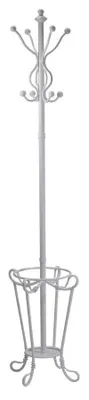 Immagine prodotto di Appendiabiti a Stelo Ø40xh180 cm in Metallo Bianco