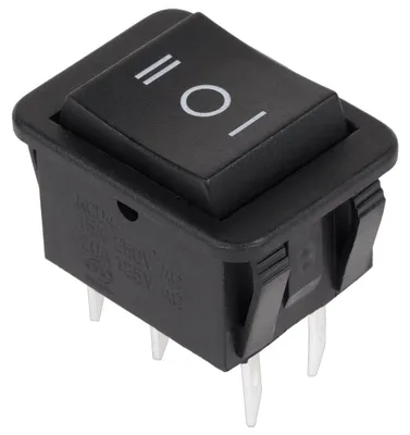 Produktbild von ProRide Impulsschalter I-O-II 15A 250V 20A 125V SW-C1572AL Schwarz