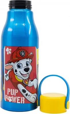 Produktbild von Aluminiumflasche mit Griff PAW PATROL Blau, 760ml, 74661
