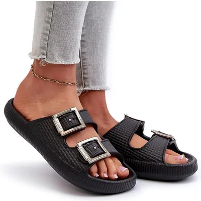 Produktbild von Damen-Gummihausschuhe ZAXY JJ285058 Schwarz 35/36