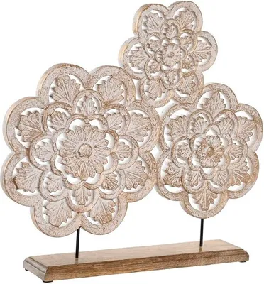 Produktbild von Deko-Figur DKD Home Decor 50 x 9 x 45 cm Weiß