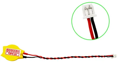 Produktbild von Notebook PC RTC CMOS Battery CR1632 with Cable and 2-Pin Connector 4,2mm x 2,9mm